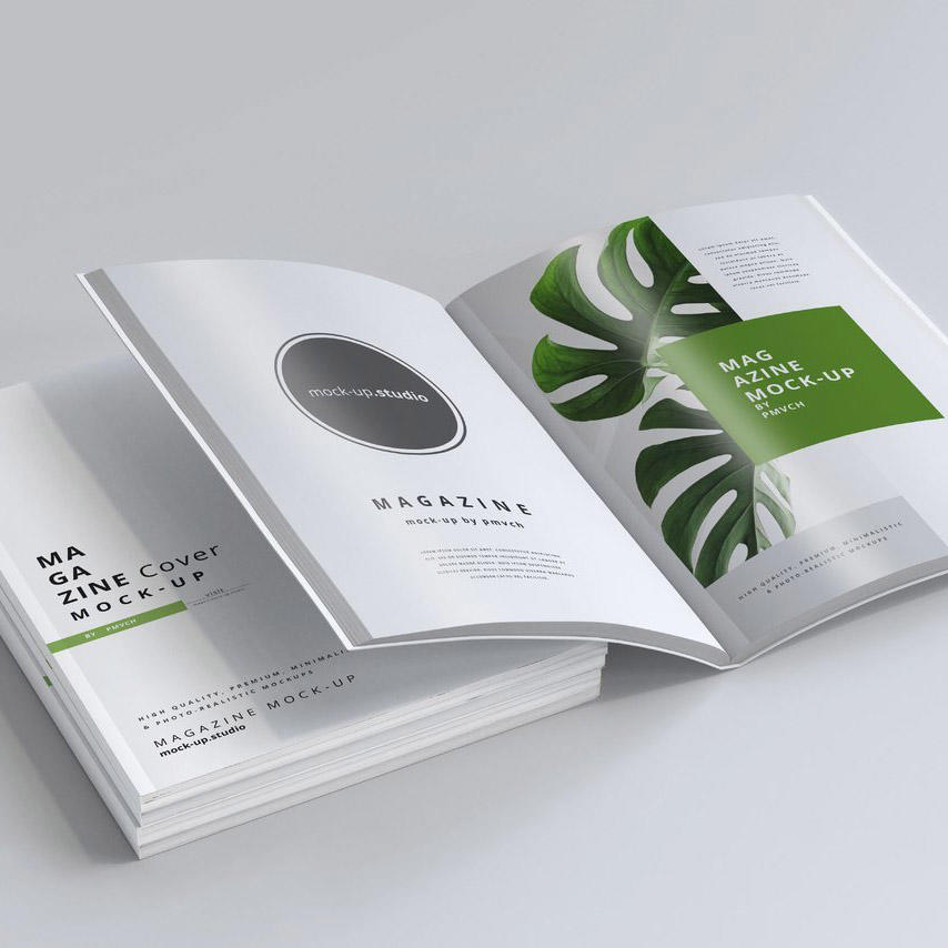 品牌画册目录场景样机