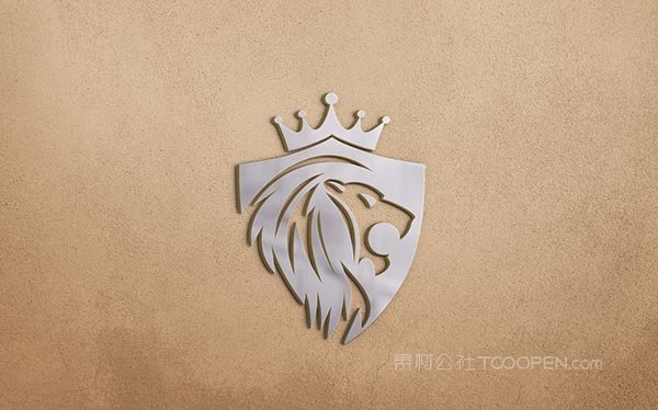 立体标志展示样机