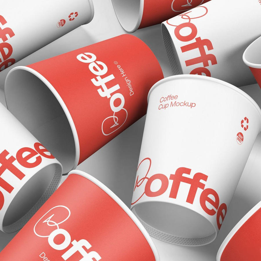 咖啡纸杯样机