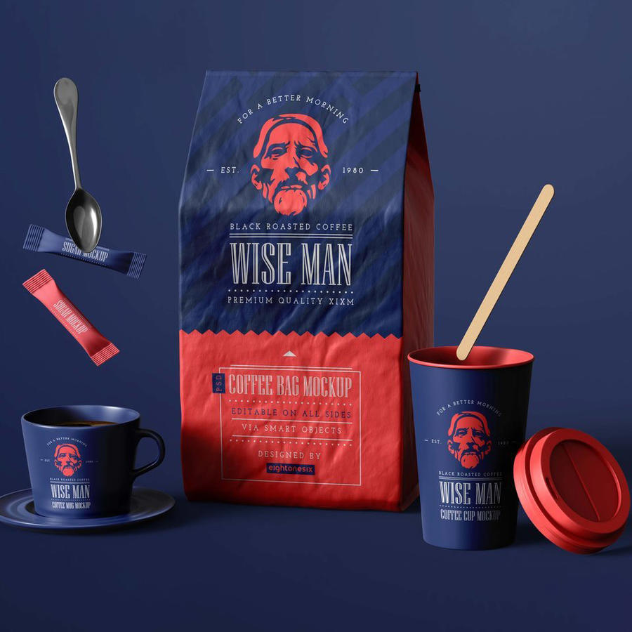 咖啡品牌包装样机