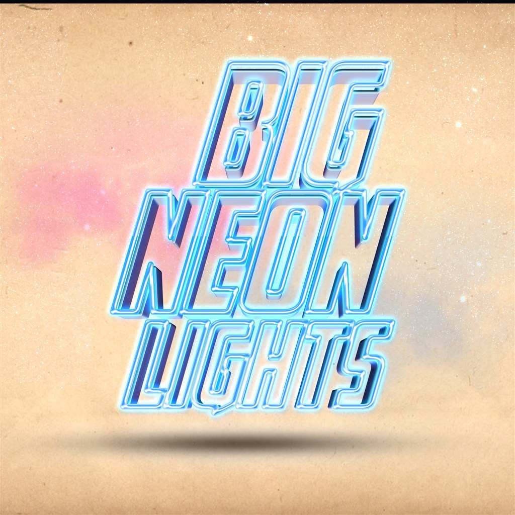 蓝色炫彩logo样机