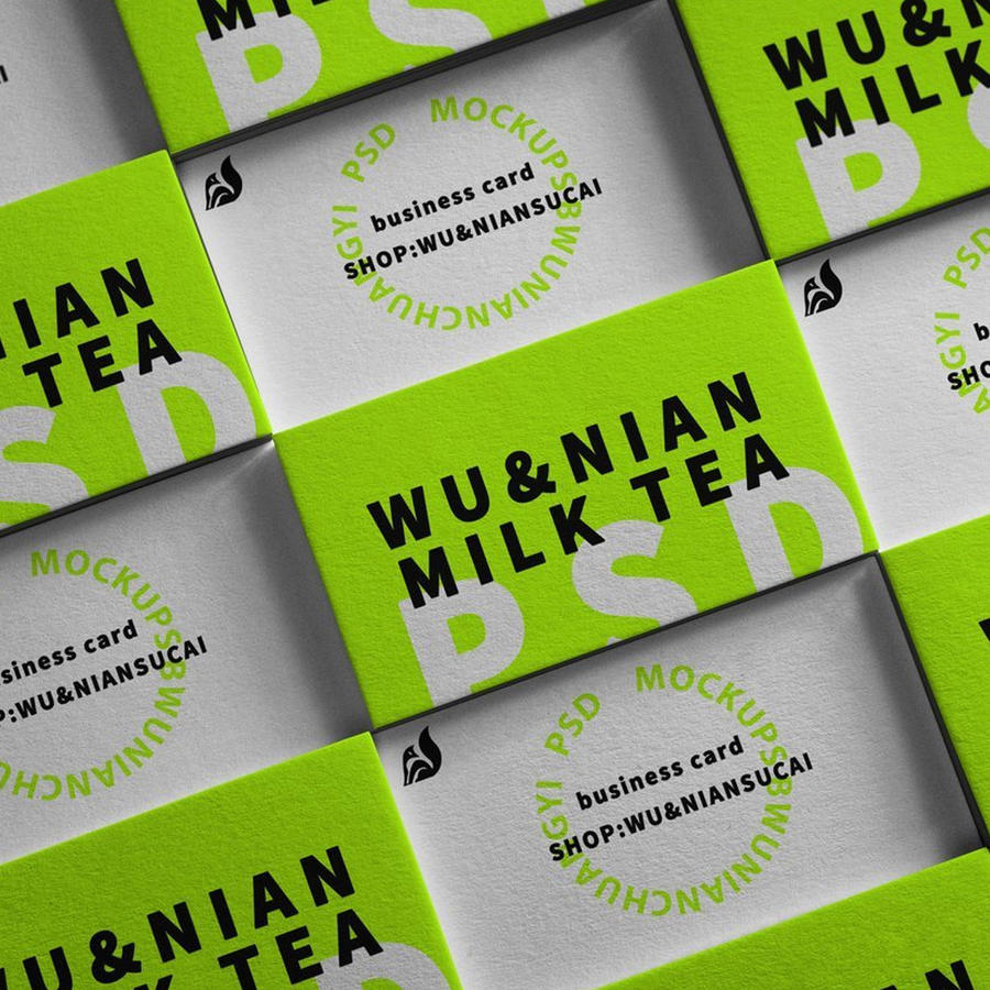 奶茶咖啡店vi提案样机