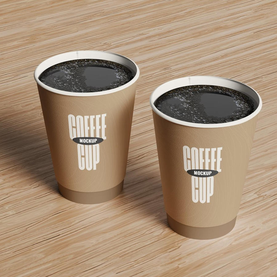 咖啡杯包装样机