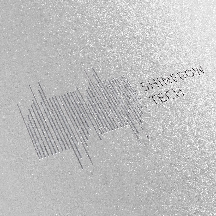 企业标志贴图样机