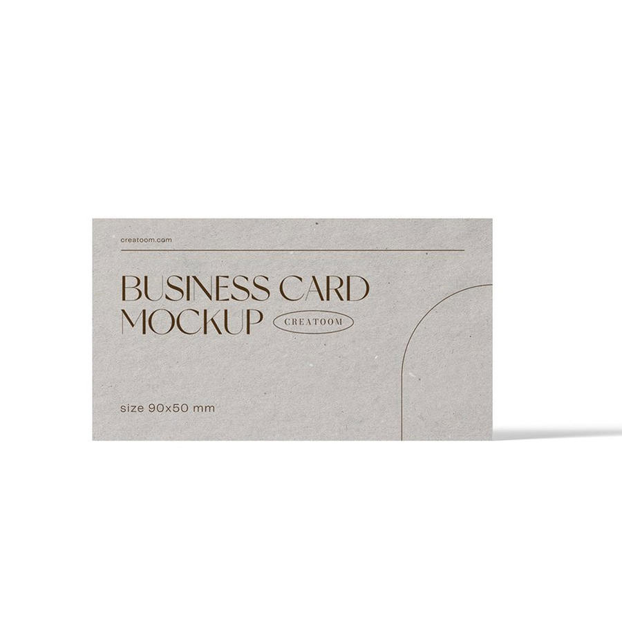 【1918期】vi品牌简约名片样机 (1)