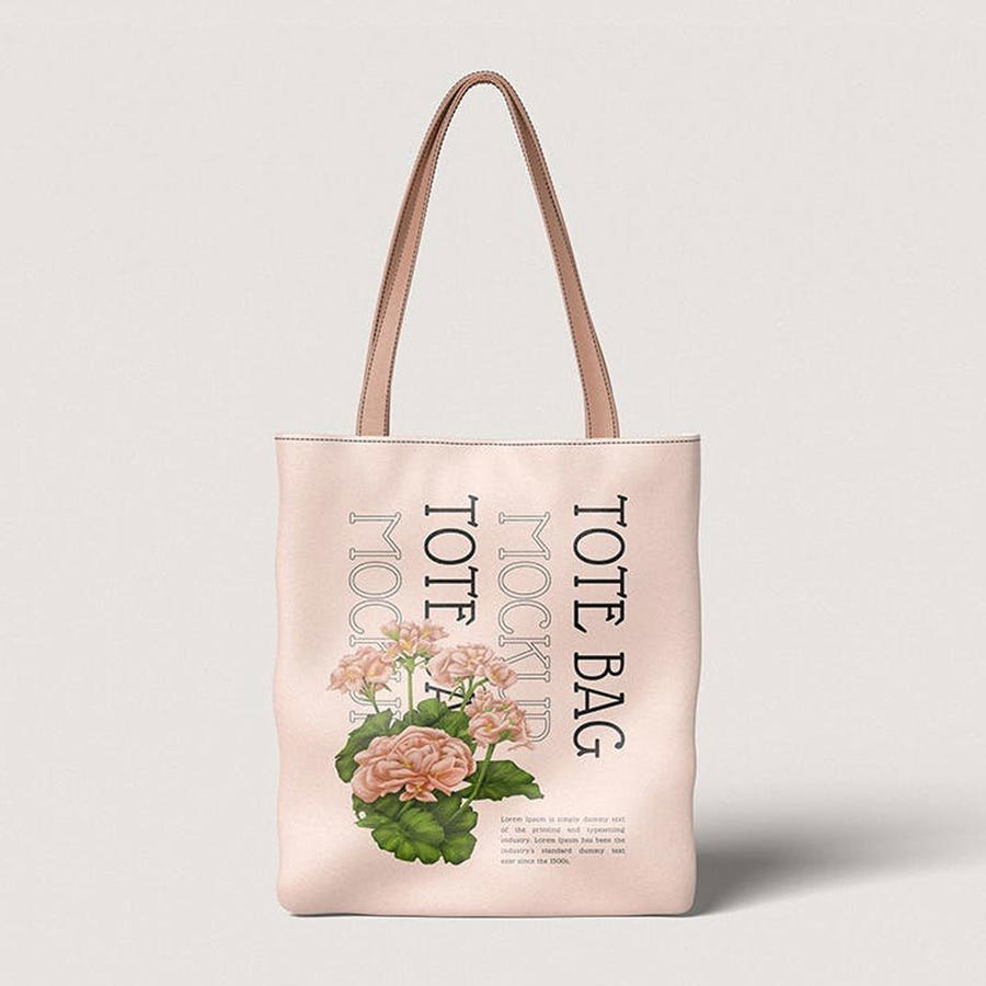 花纹手提袋样机