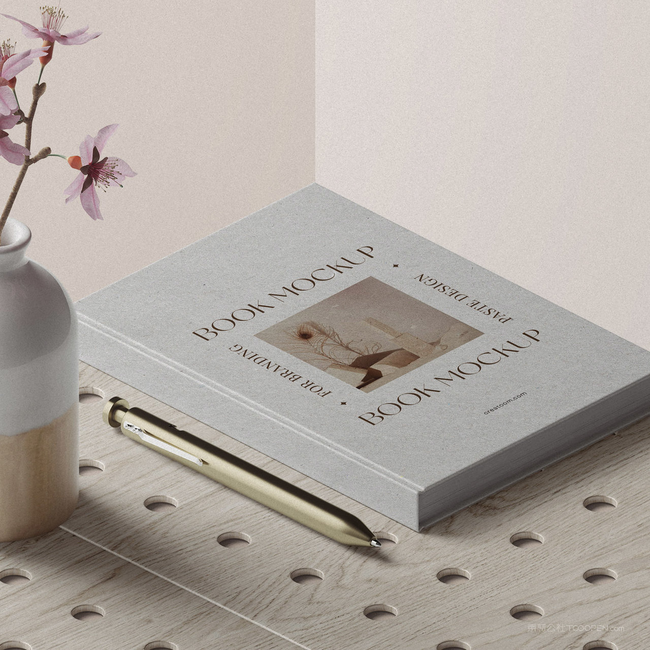 极简品牌vi书籍画册贴图样机