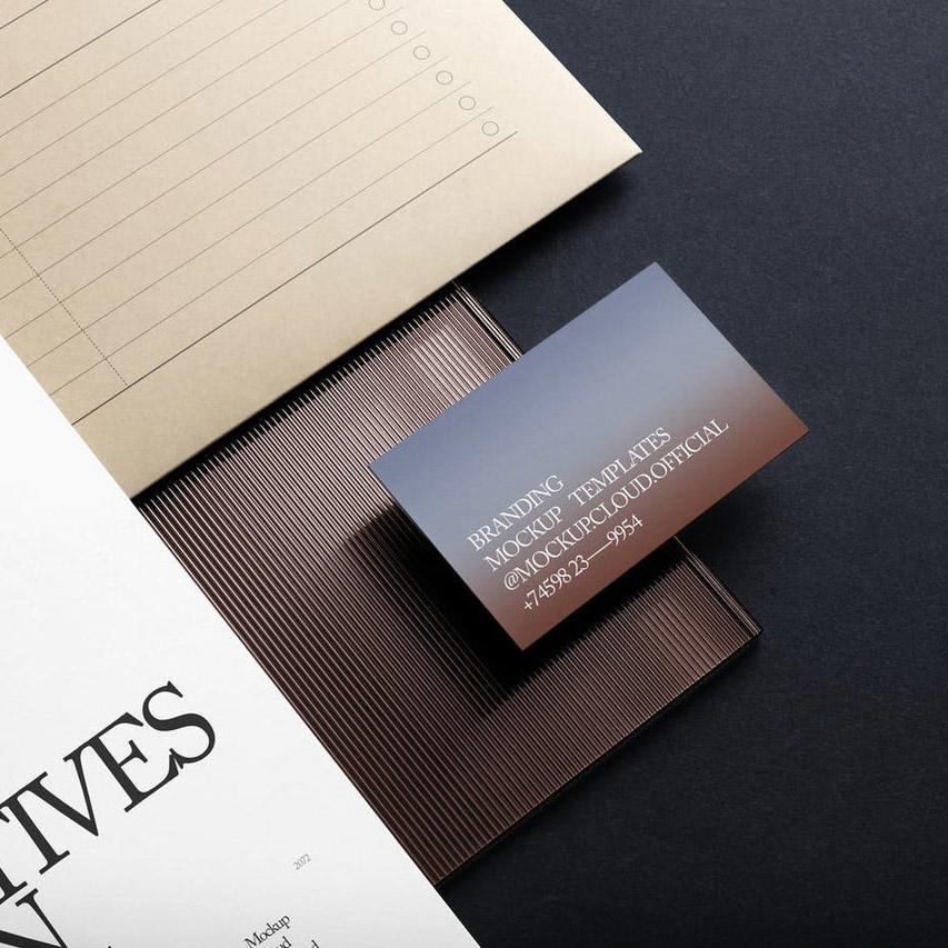 商务质感vi样机
