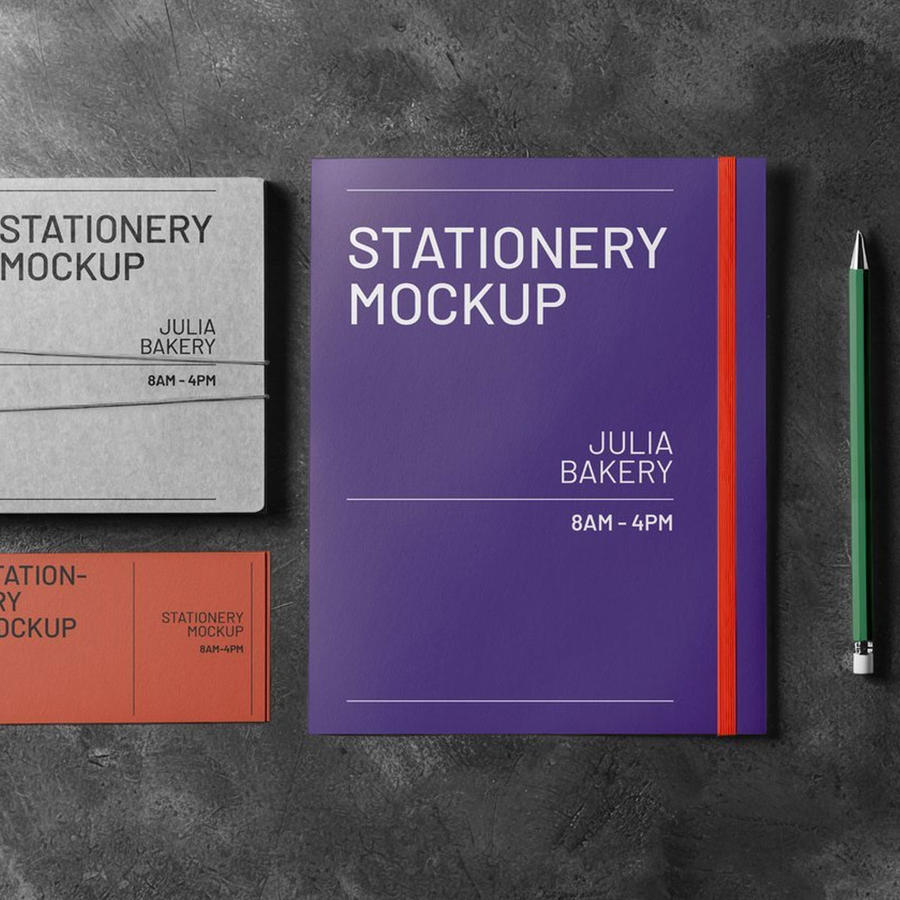 【1987期】高端品牌办公用品vi样机 (6)