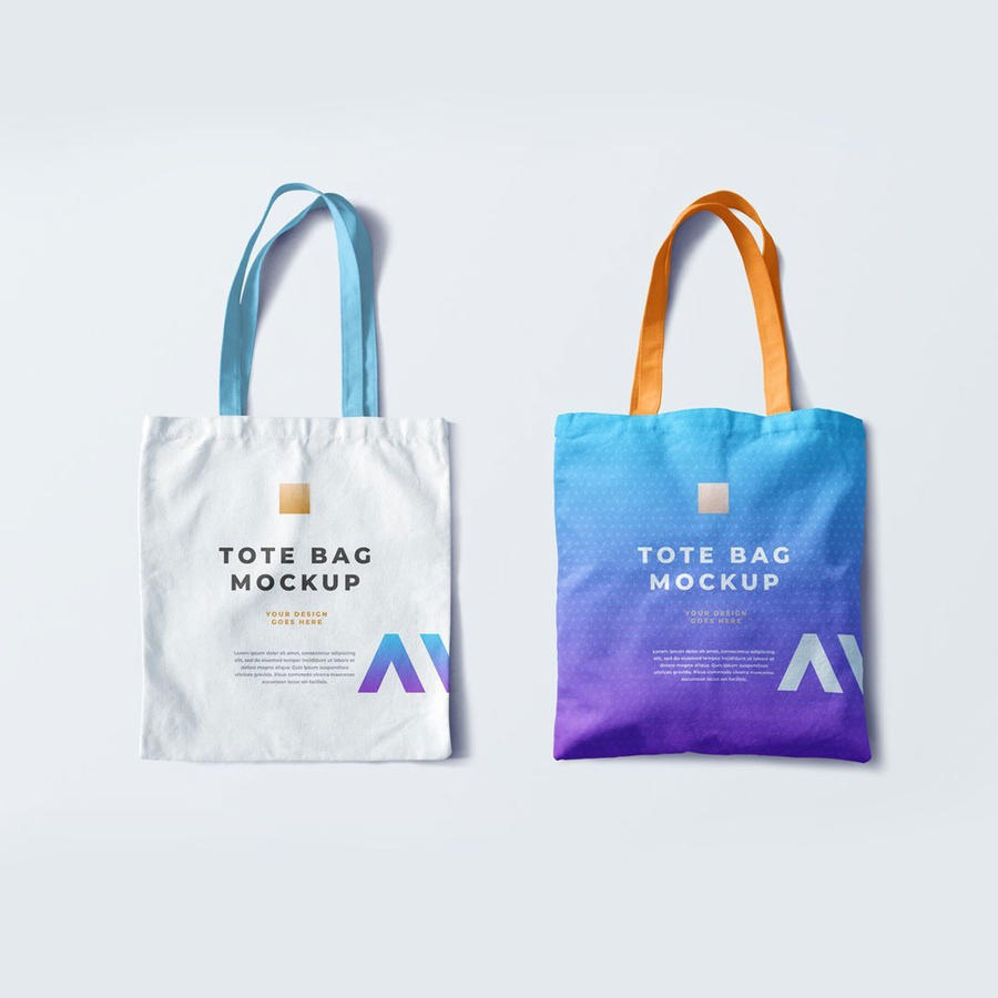 手提袋购物袋样机