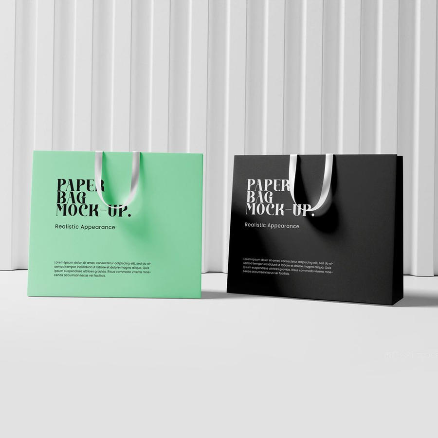 纸手提袋样机