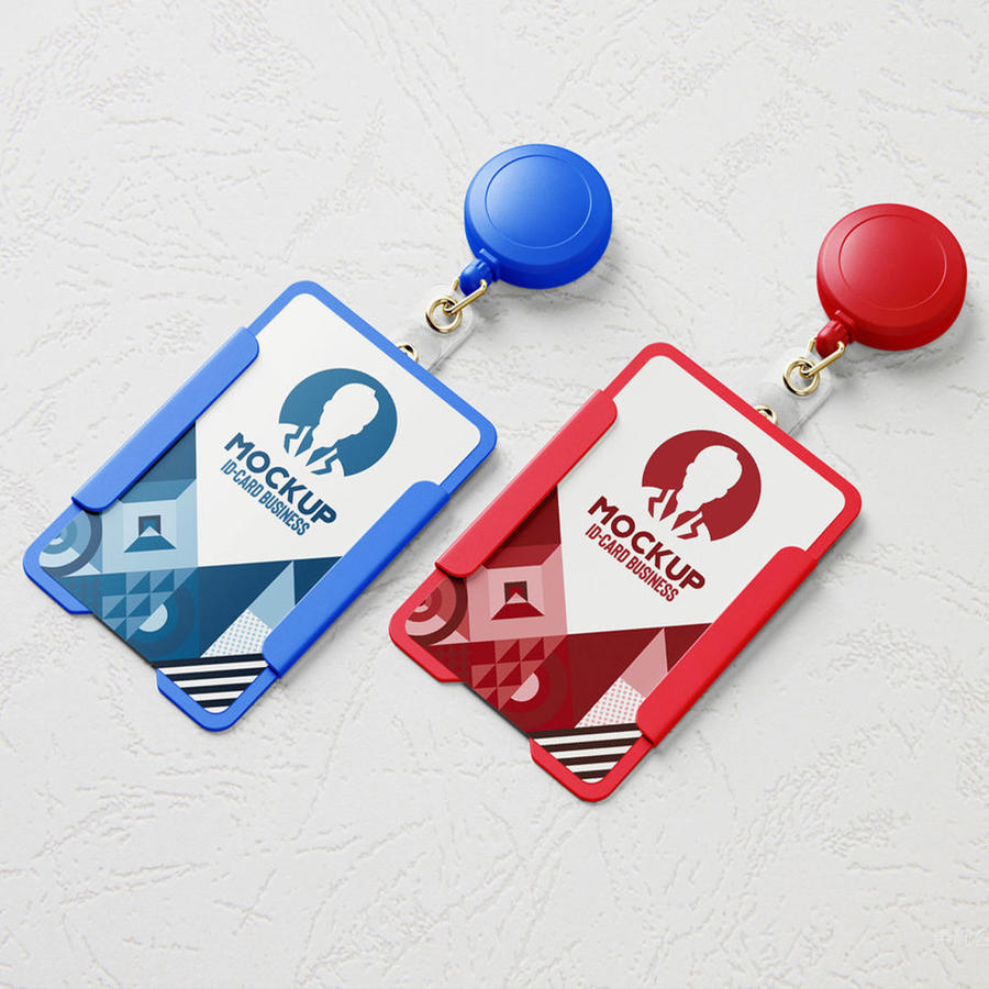 塑胶工作证工作牌样机