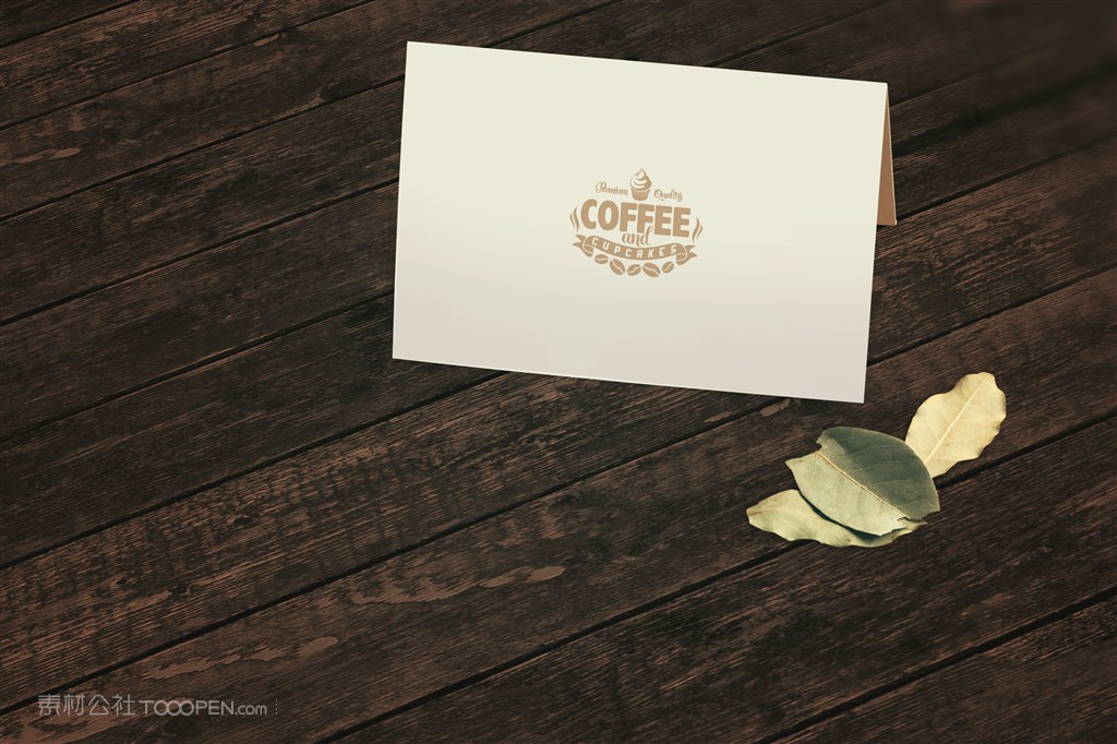 咖啡甜点vi样机贴图