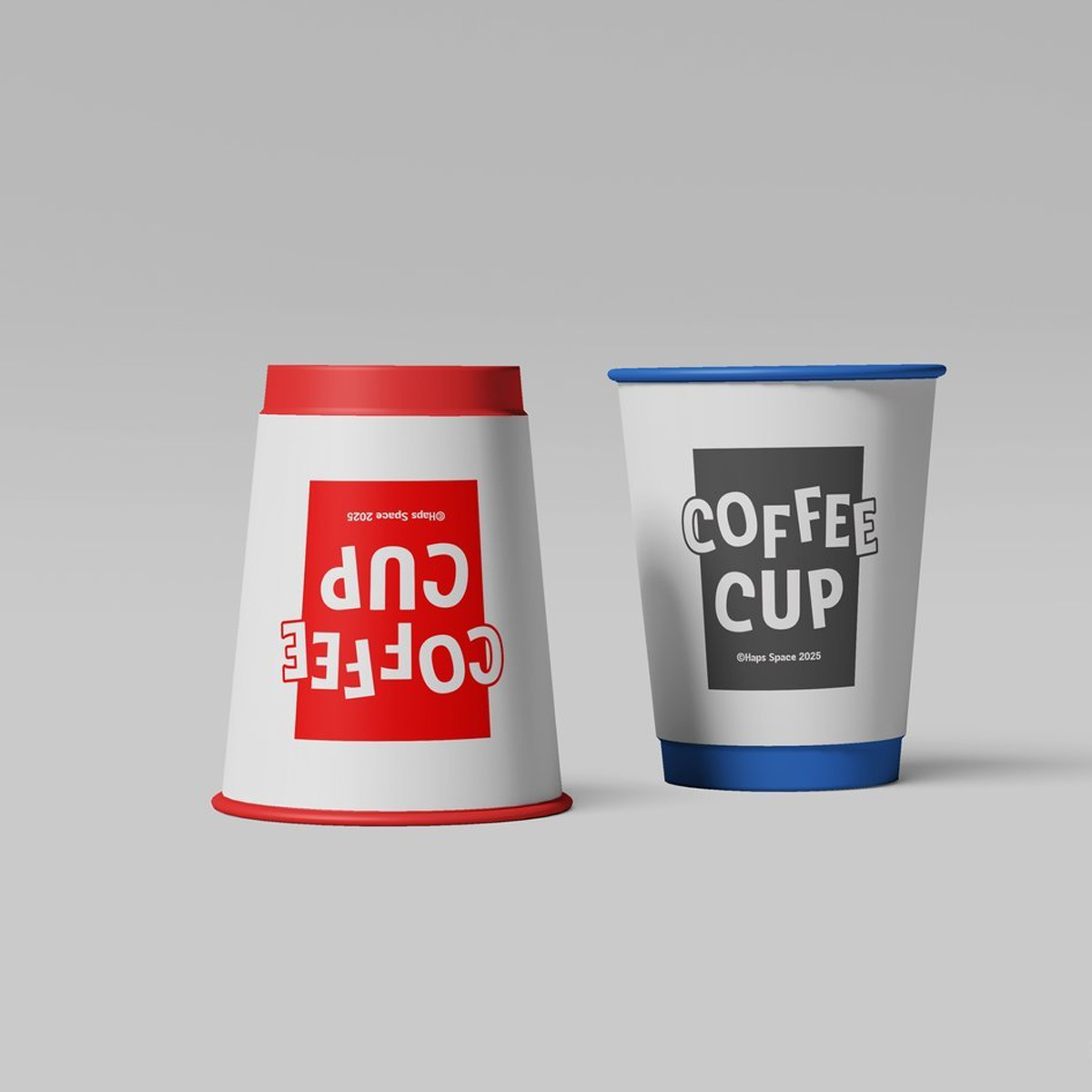 咖啡杯水杯样机