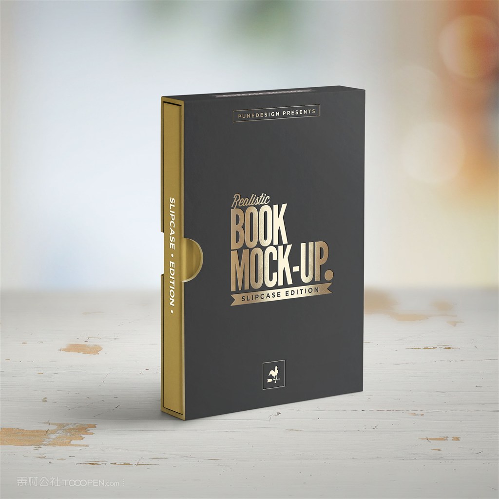 精美书籍封面贴图样机