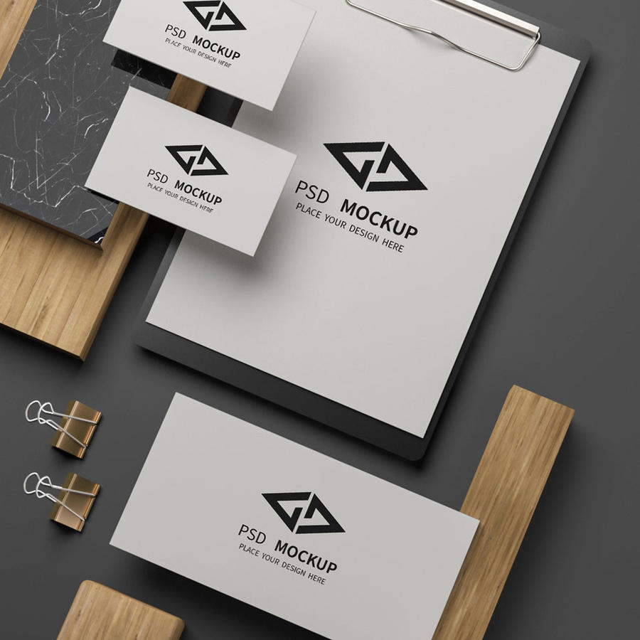 高端品牌提案vi样机