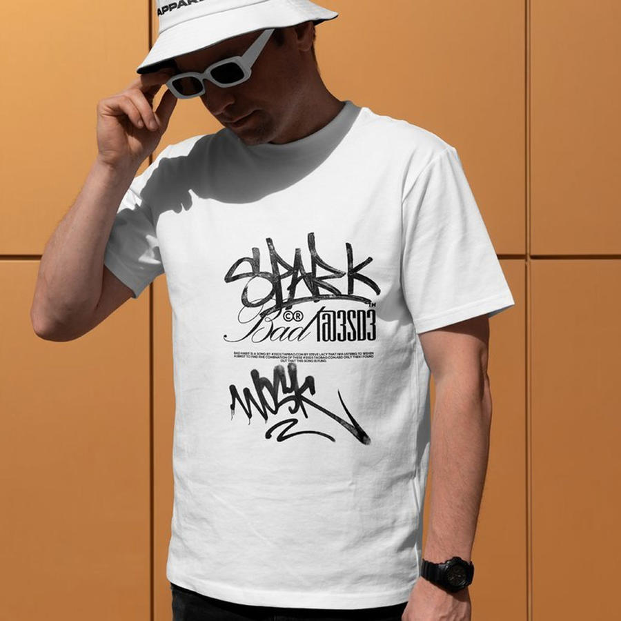 街头服装品牌vi模特卫衣t恤海报帽子海报吊牌ps贴图样机 (28)