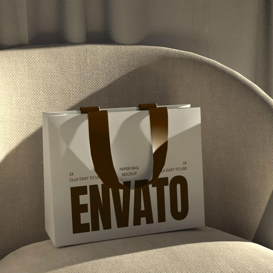 购物袋纸袋样机