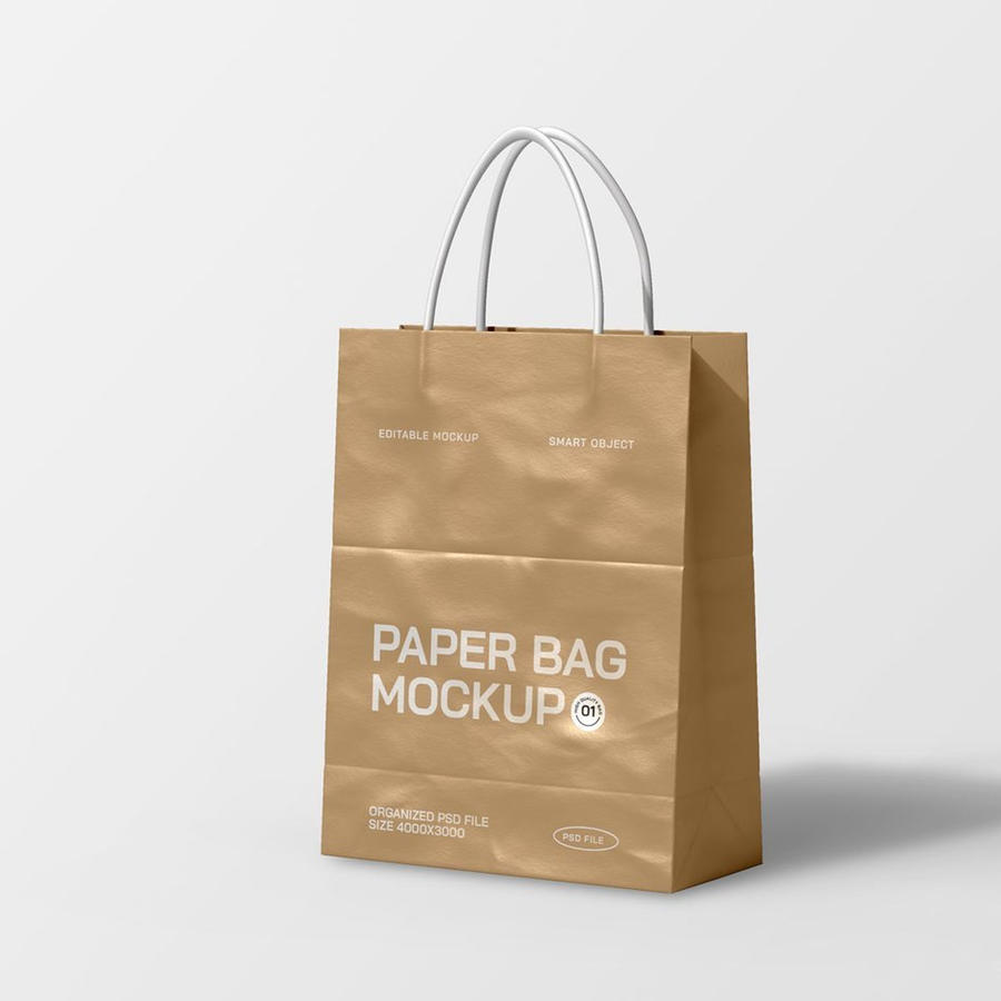 纸质购物袋品牌样机