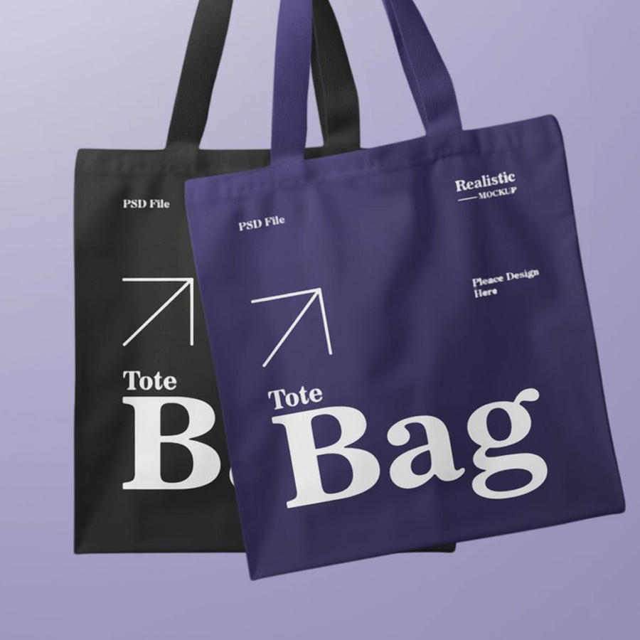 油布手提袋样机