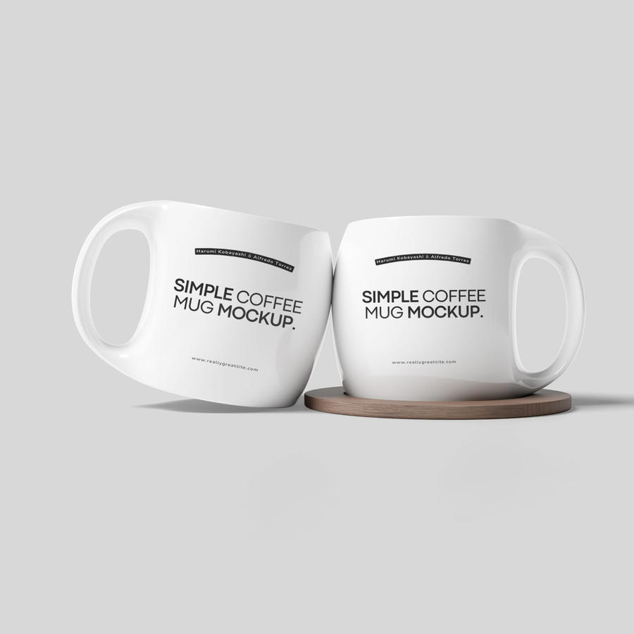 很棒的咖啡杯样机