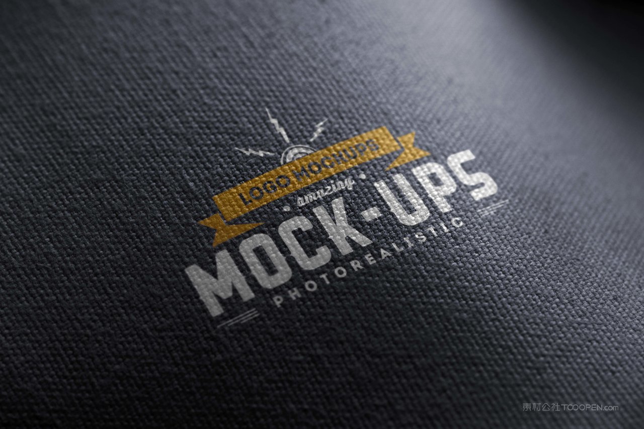 品牌logo样机效果