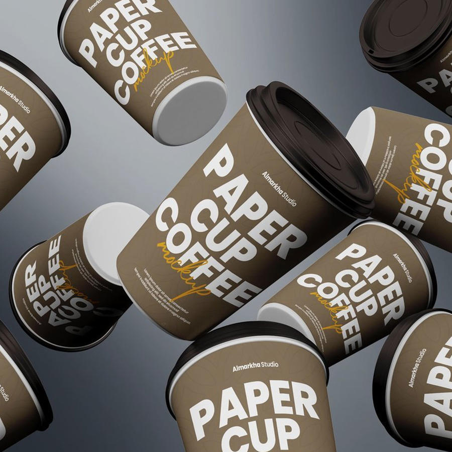 咖啡杯纸杯样机