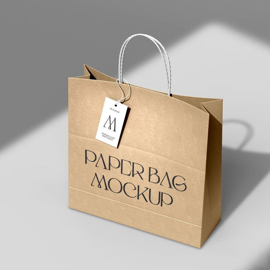 纸质购物袋样机