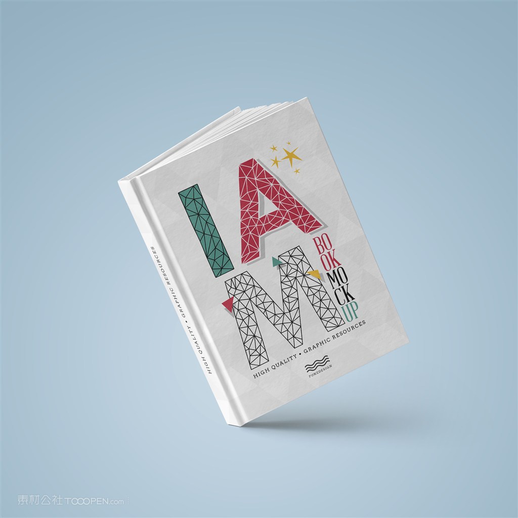 画册封面设计样机