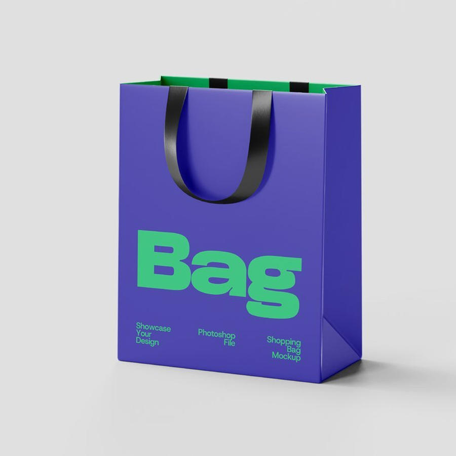 纸质购物袋样机