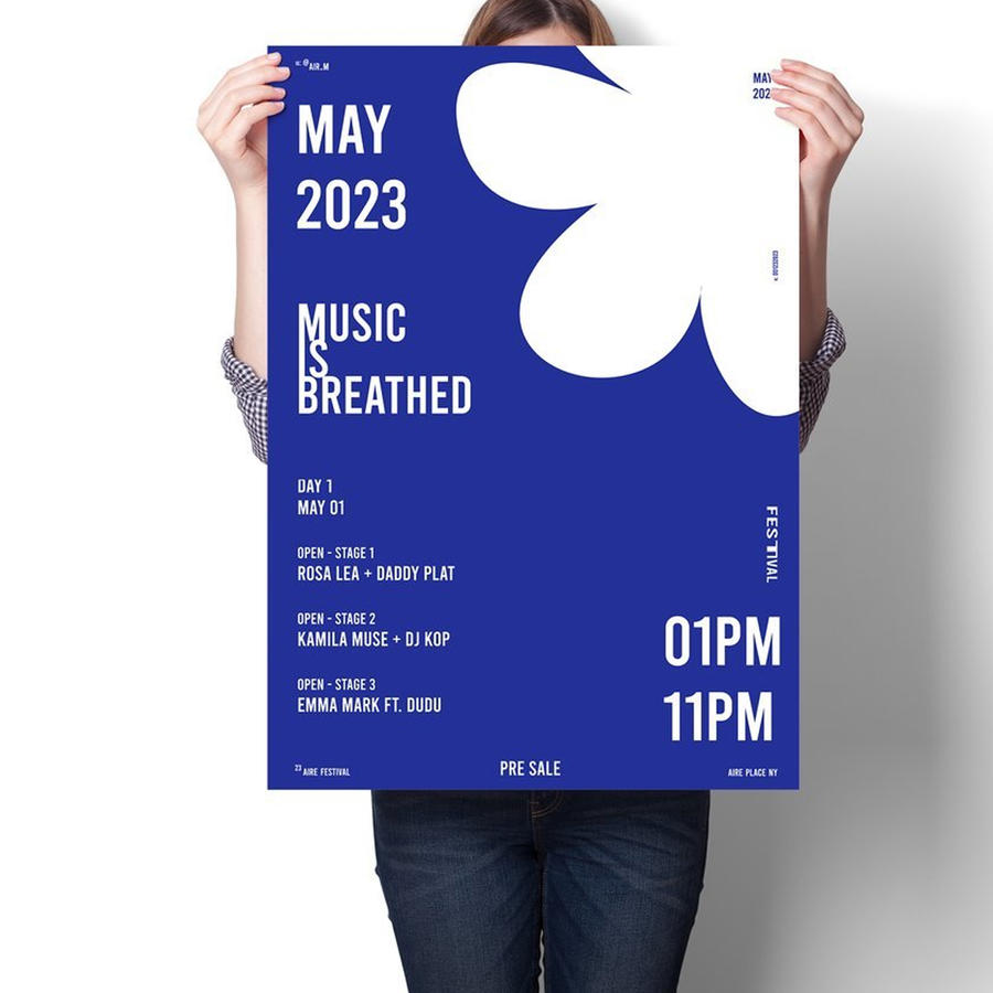 品牌VI形象展示样机海报