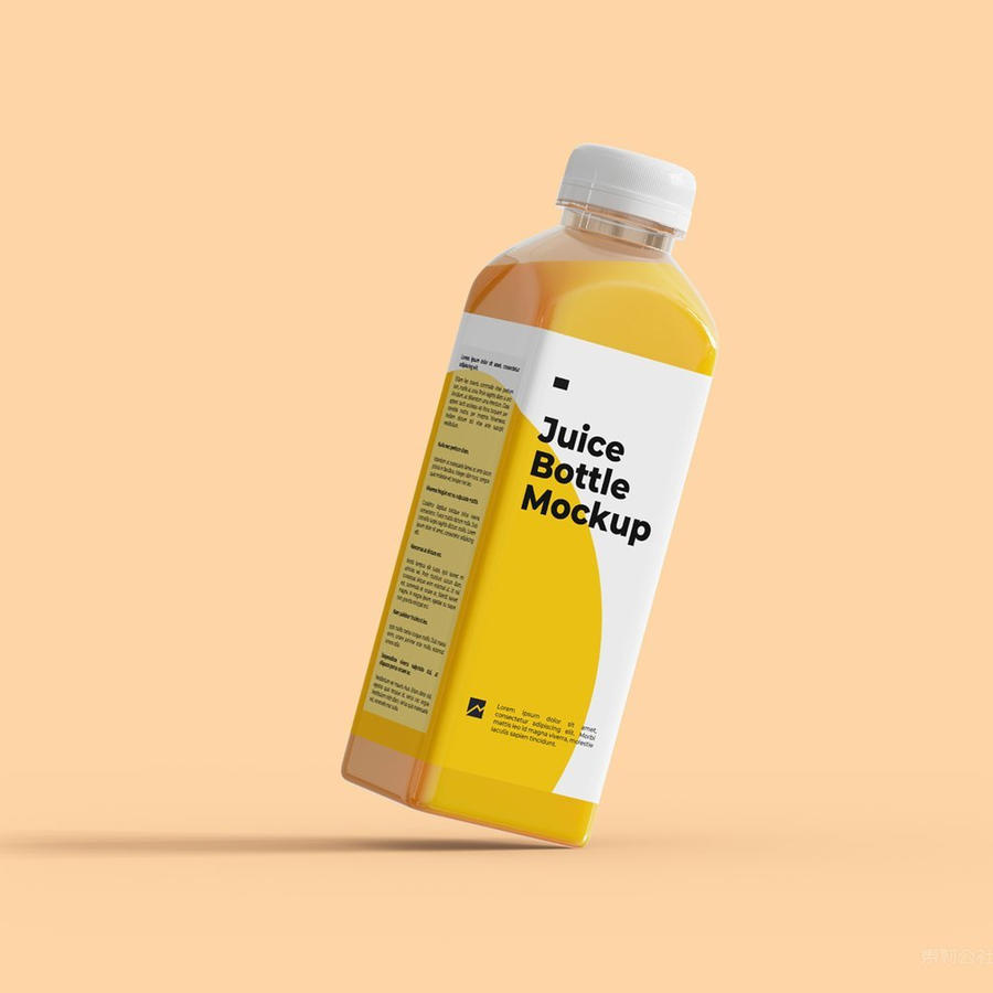 果汁包装样机模板