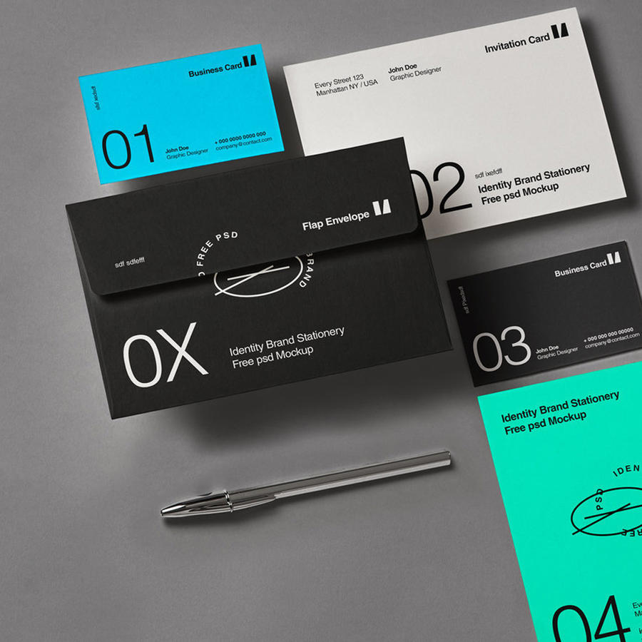 VIS样机效果图设计展邀请