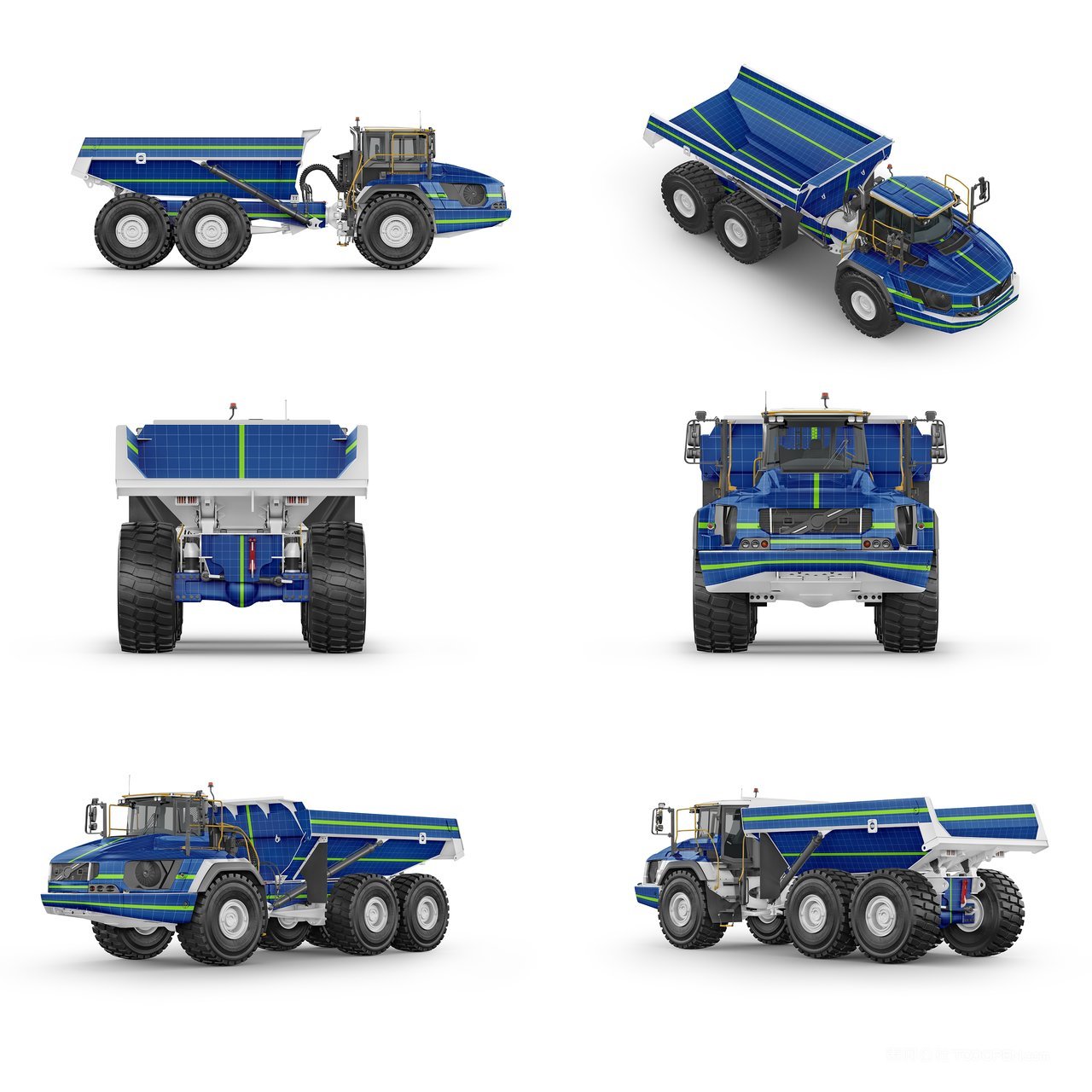 工程车分成样机