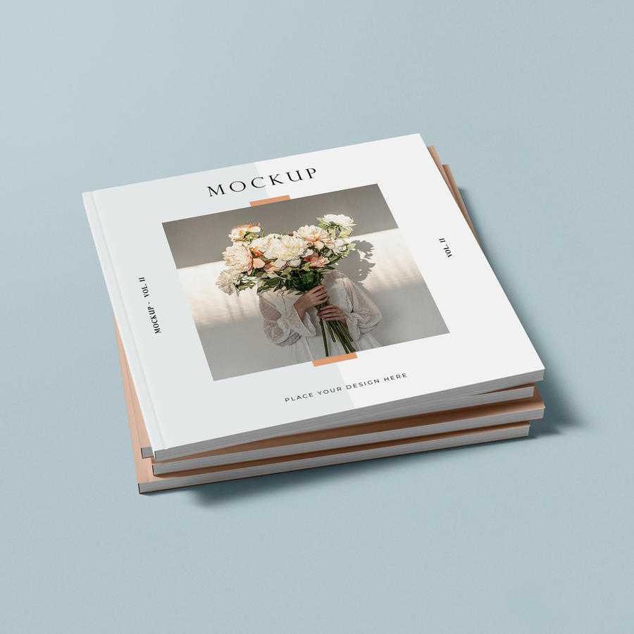 画册封面样机