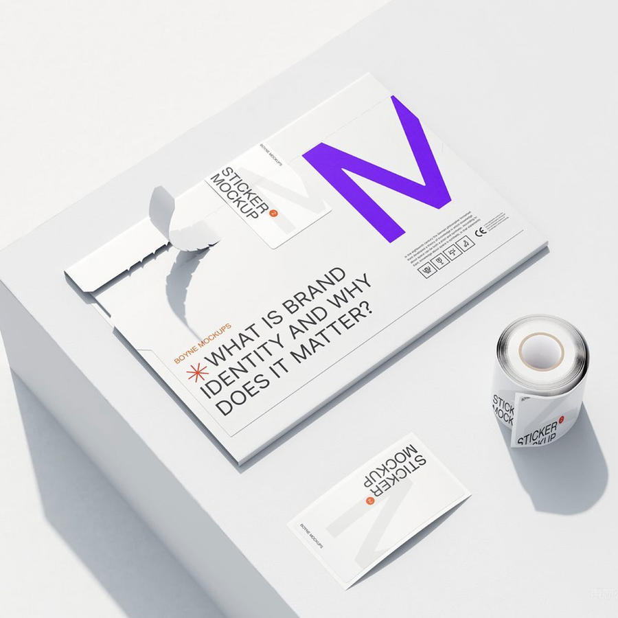 品牌vi包装盒样机