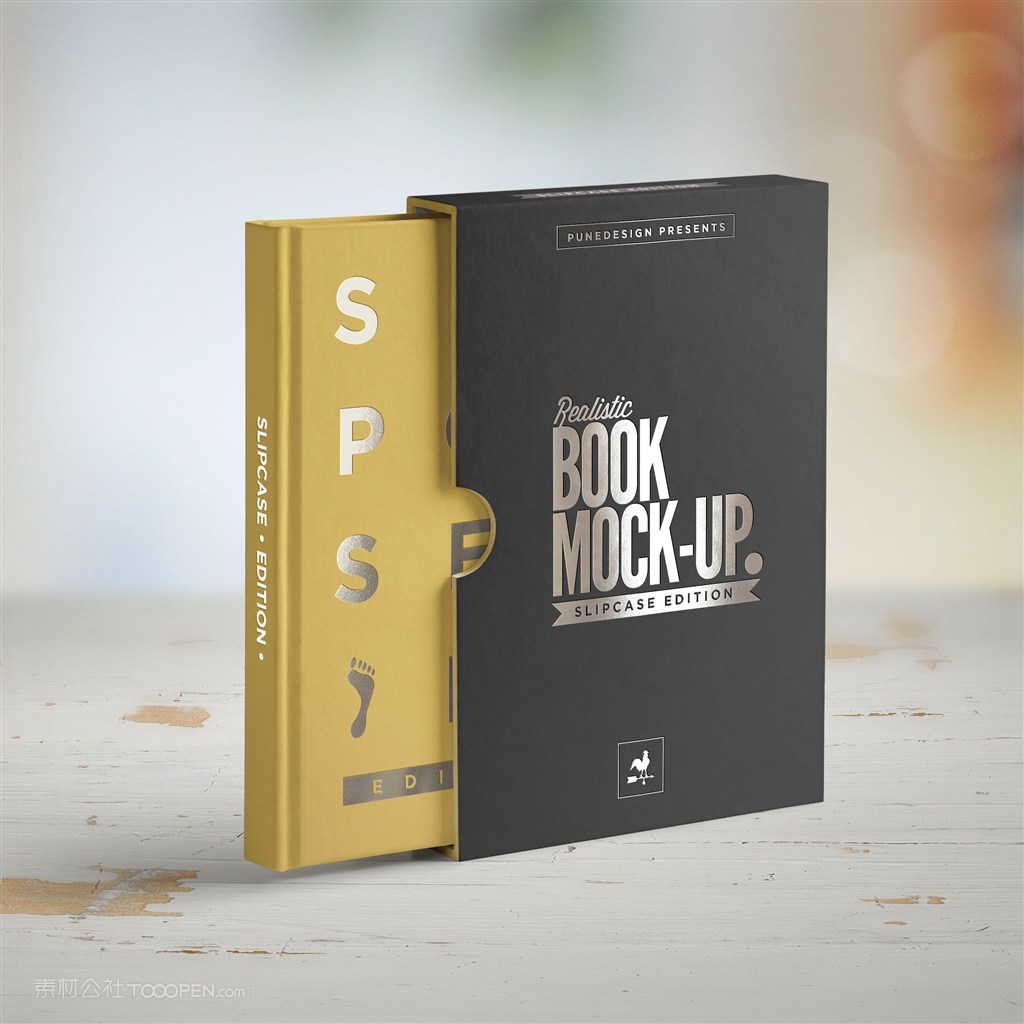 精装书装帧设计样机书籍封面贴图样机