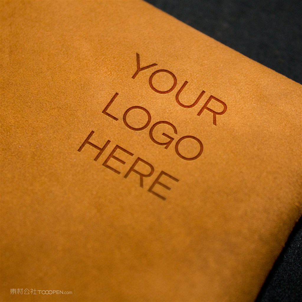 凹凸logo抱枕标志样机