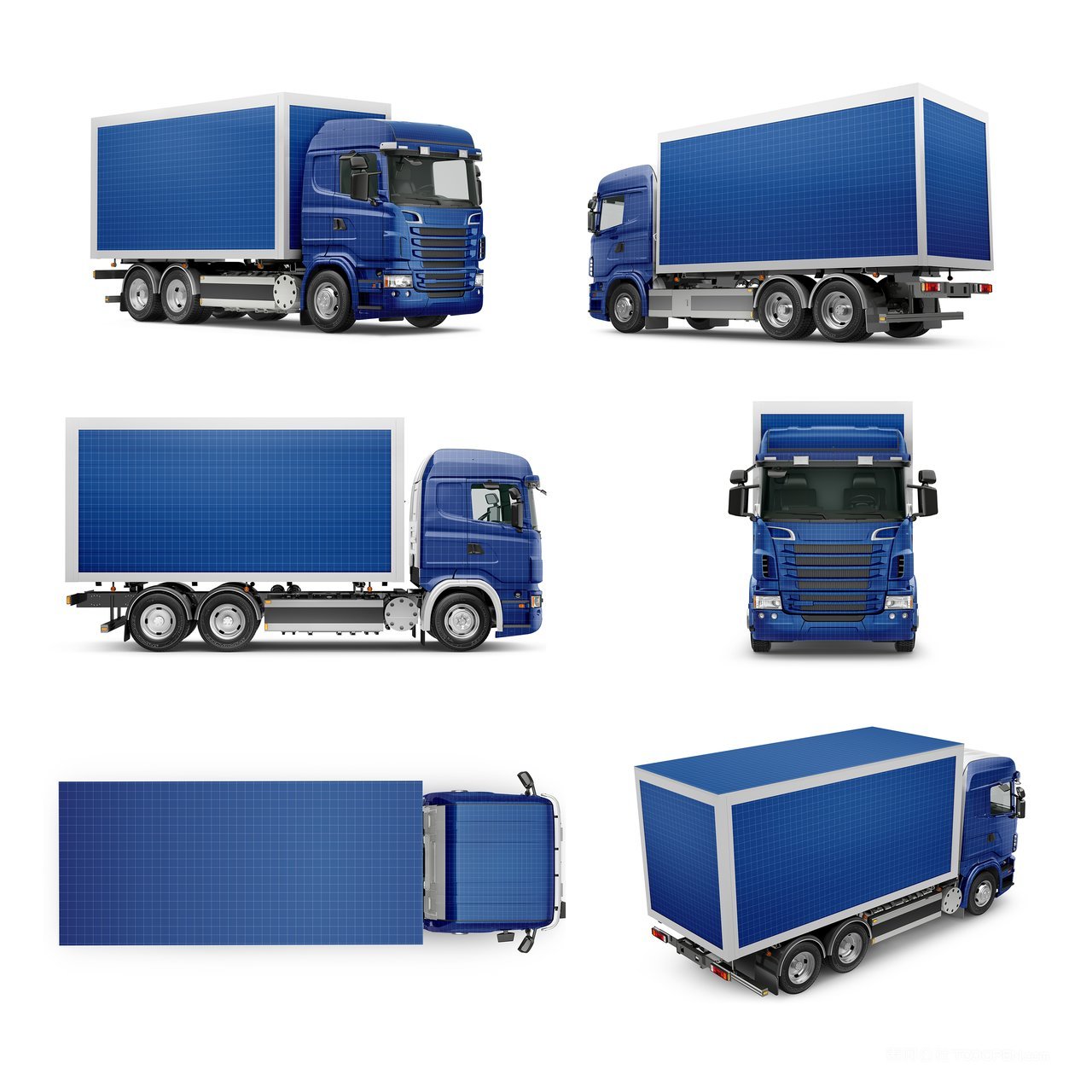 高端vi卡车样机