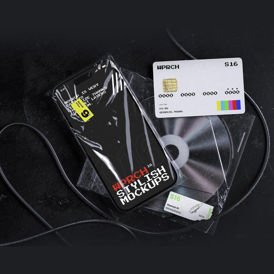 【1917期】潮流工业风品牌系列样机 (10)