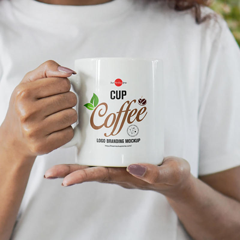 咖啡杯标志样机