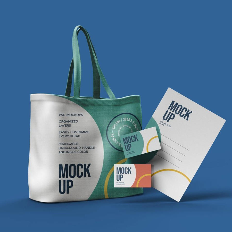 购物袋手提袋样机