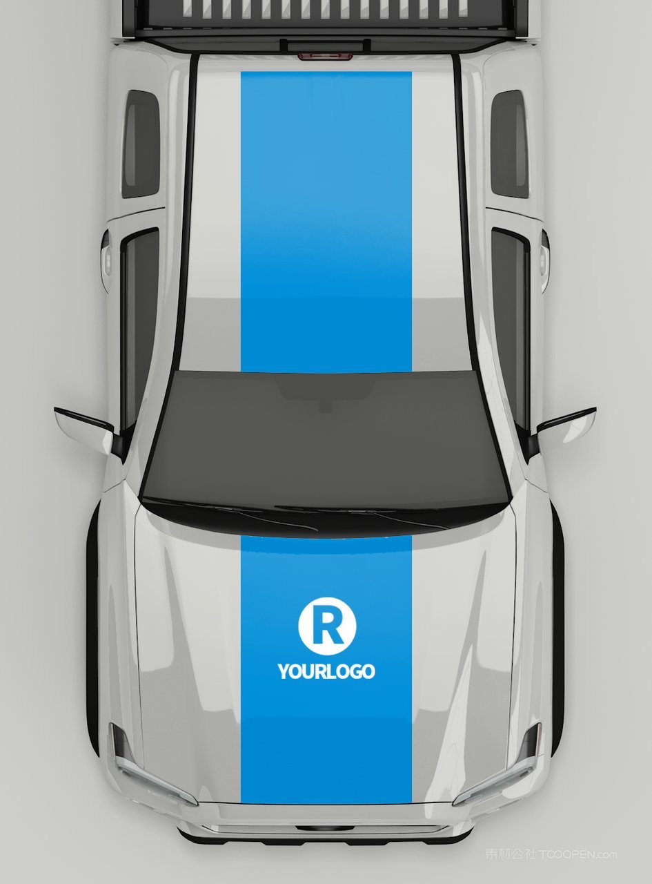 小汽车交通工具logo品牌vi提案样机 (5)