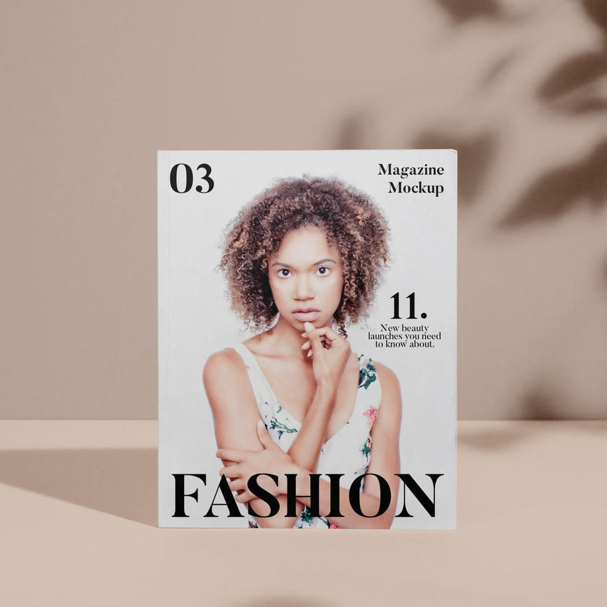 画册封面样机杂志封面PSD样机