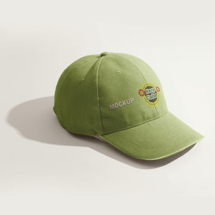 运动棒球帽子样机