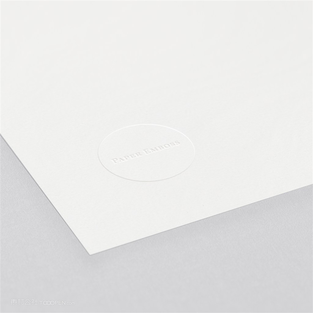 A4logo标志展示样机