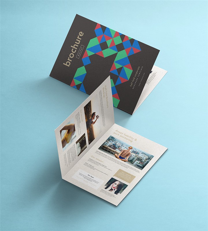 双折页样机模板