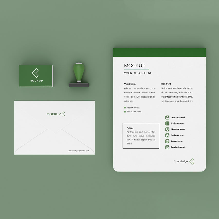 简约商务VI模板