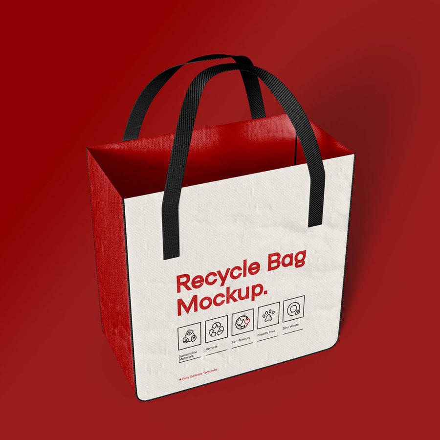 帆布购物袋样机