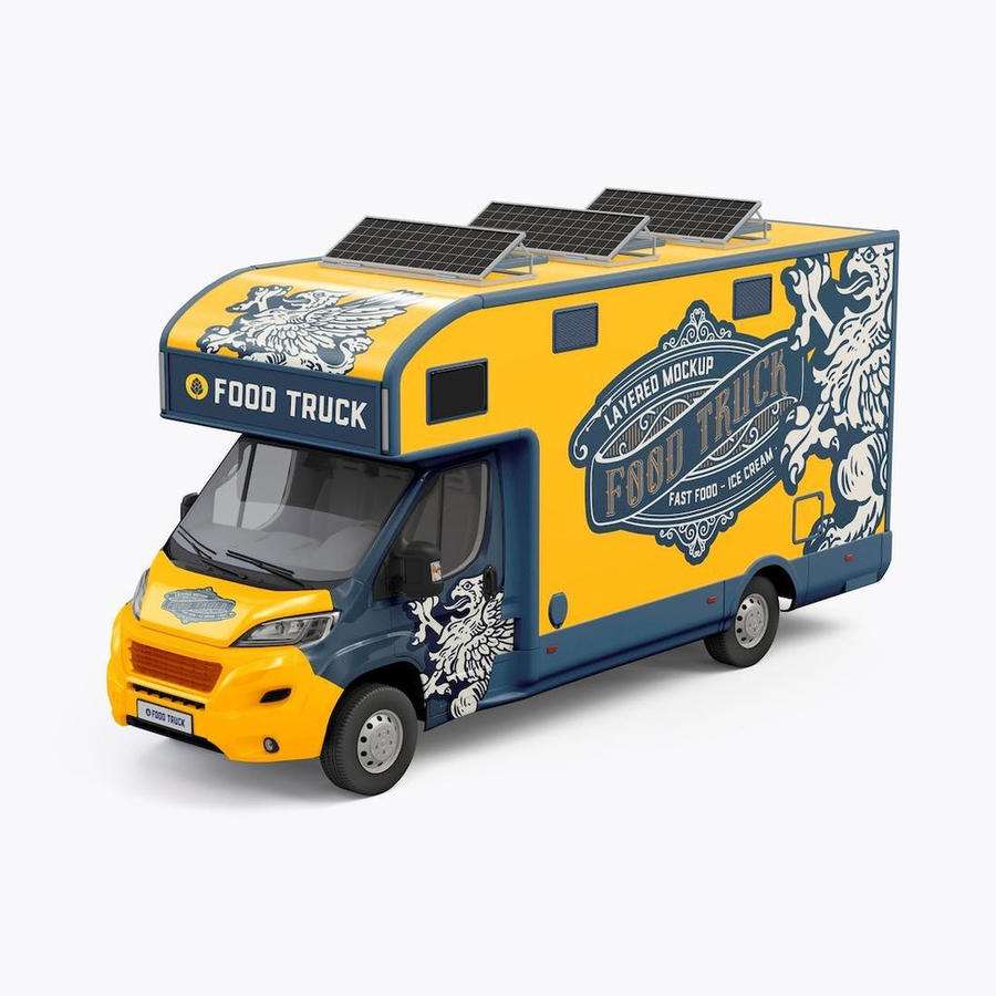 流动食品餐车样机